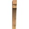 Ekena Millwork Imperial Block Rough Sawn Bracket, Western Red Cedar, 6"W x 38"D x 44"H BKT06X38X44IMP05RWR - alternate 3